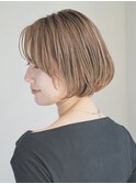 ショートボブ・ショート/前髪あり/絶壁解消/３0代/４0代/大人