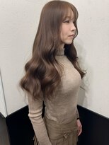 ラグナ(LAGUNA)&nbsp;ミルクティーブラウン/ブリーチなしダブルカラー/ロング