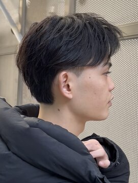 ニコトウキョウ 新宿(nico TOKYO) メンズマッシュ襟足残しショートネープマッシュウルフ
