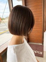 リドル ヘアー 駒生店(Riddle HAIR) 乾かすだけでまとまるミニボブ
