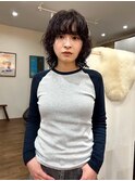 暗めボルドーカラー