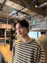 メンズココ メンズパーマ 韓国ヘア 日本橋店(MENS COCO)&nbsp;コンマシースルーセンターパート