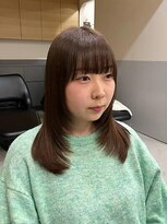 ba sho 福岡店【バショ】【10月上旬OPEN(予定)】 レイヤーカット/くすみベージュ