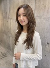 アトラ ハッピーヘアライフ 昭和町店(attra happyhairlife)&nbsp;柔らかな毛流れのくびれ韓国レイヤー