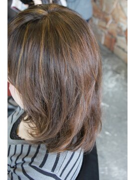 オーバーキャプテンネイキッド(OVER CAPTAIN NAKED) ハイライトＭＩＸグレージュカラー