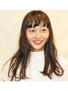 ブリキ(BLIK) 黒髪ナチュラルカール