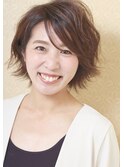 カジュアルラフ感ショート