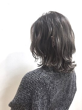 アヴァンスクロス あべのルシアス店(AVANCE.CROSS) ラフウェーブ×グレージュレイヤーボブ