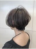 ○エアリーグレージュショートボブ