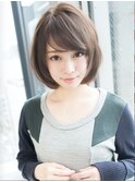 ヴェールウェーブブルージュアシメ似合わせカットミディアム