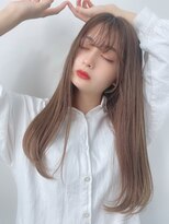 ルービック(Rubik's)&nbsp;ブリーチなし大人可愛い艶髪ミルクティーベージュ