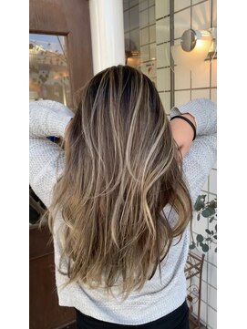 プードゥ(Puo-Du) 海外スタイルのバレイヤージュ