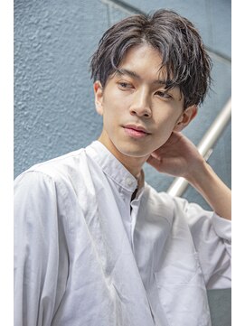 サングース(Sungoose) ☆くすみブルーくせ毛カットツイストスパイラル