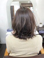 ヴィフ 大船(VIF)&nbsp;レイヤーカット×アッシュグレージュ