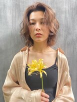 ラボヌール ヘアーウル 春日部西口店(La Bonheur hair heureux)&nbsp;ラフニュアンスボブ/ぷつっとボブ