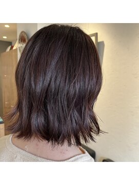 アルマヘアー(Alma hair by murasaki) ◎ほんのりラベンダーのブラウンスタイル◎
