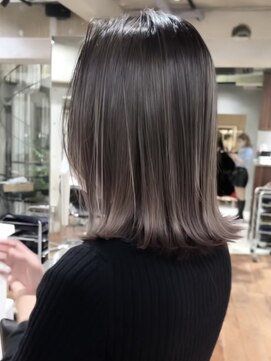 サイン 表参道(SIGN) ★イヤリングカラーマッシュウルフツヤ髪スタイルブルージュ