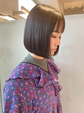 ガリカ 博多(Gallica) 艶感カラー×ショートボブ☆