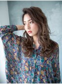 ロング×ピンクベージュカラー[札幌,札幌駅,札幌駅前,札幌,札幌