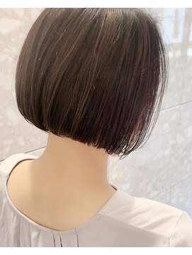 ヴィラ 雲雀丘花屋敷店(Villa) 20代30代40代小顔ボブリップラインマロンベージュ