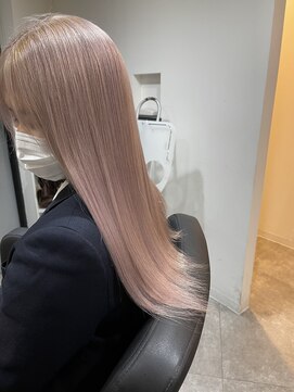 ラフ 難波店(LAFF) #黒髪#ボブルフ#ネビージュ#小顔#ワンレン