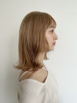 バイオレット 栄店(Violet)&nbsp;【ブリーチカラー】オレンジベージュ/ハイトーンカラー/ベージュ