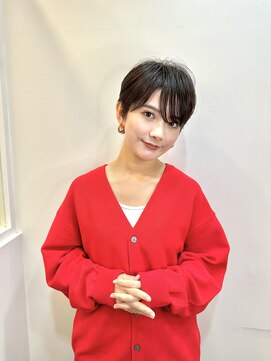 エミヲ 石川町(emiwo) 前髪長めのハンサムショート！