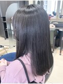 大人可愛い重めのツヤツヤロングスタイル/うる艶天使の輪っか