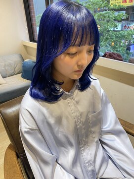 エイト新宿店(EIGHT shinjuku) ネイビーブルー