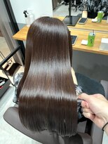 ライア 吉祥寺北口店(laia)&nbsp;ナチュラルピンクブラウン【髪質改善laia吉祥寺美容室】