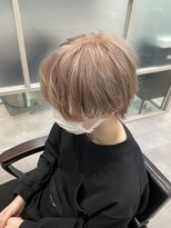 ネウィ 所沢(newi)&nbsp;メンズウルフ×ホワイトベージュカラー