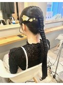 オシャレ個性派ポニ♪