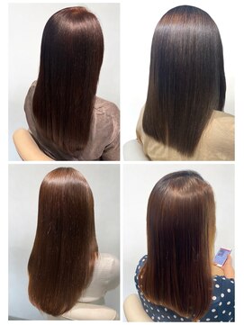 美容室フルール 20代30代40代髪質改善トリートメント艶感ストレート透明感