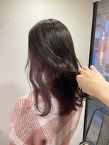 アジールヘア 所沢プロペ通り店(agir hair)&nbsp;くびレイヤーワンカールセミディダークアッシュ所沢