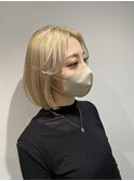 姫カットカールセミディシアーカラー