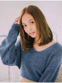 【soin 両国】艶のあるミディアムロブ