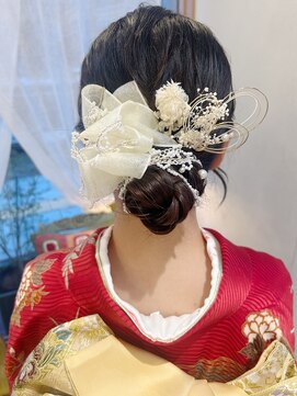 ソースバンダイ 万代(SOURCE) 成人式ヘアセット