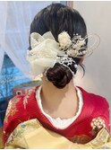 成人式ヘアセット