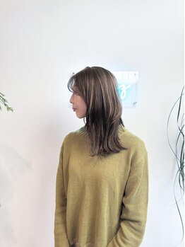 グランツ(GLANZ)の写真/【抜け感・透明感抜群!!】肌に優しい薬剤を使用しているので、肌が弱い方もおしゃれを楽しめます！