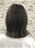外ハネボブ/ボブ/かわいい/前髪/20代30代40代50代