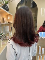 エイトヘアー(8 HAIR)&nbsp;スソカラー ローズピンク×ミディアム
