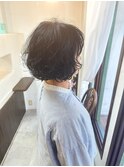 カーリーボブ　＃ボブ＃ワンレンボブ＃外ハネボブ＃レイヤーボブ
