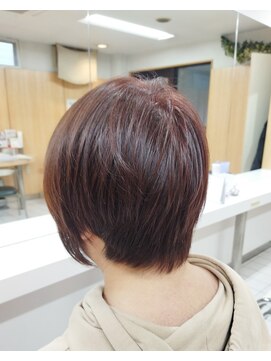 Beauty Salon AOZORA ＜AOZORA＞赤み白髪染め　春なのですっきり