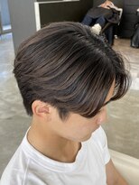 エデアンルクラ 下通(EDEAN Leclat)&nbsp;熊本メンズパーマ ニュアンス センターパート MEN'S HAIR