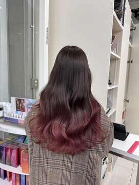 アライブ ハラジュク(ALIVE harajuku) 【ALIVE yu-ki 自然な繋がりのグラデーションカラー】