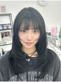 韓国風レイヤーカット