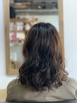 バイロン(BYRON)の写真/【横川駅徒歩3分】パーマ＋カット9900円～◇しっかり～ニュアンスまで理想のパーマを再現します◎