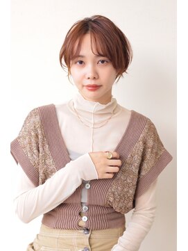 ハピネス 王寺店(Happiness) 前髪あり丸みショート　奈良王寺　20代30代40代50代