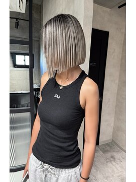 アコ(Aco) ★ラインボブ×オリジナルニューシャドプルーツバレイヤージュ★