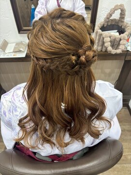 アミリー ひたち野うしく店(Amily) ハイライトバレイヤージュダブルカラーケアブリーチ20代30代